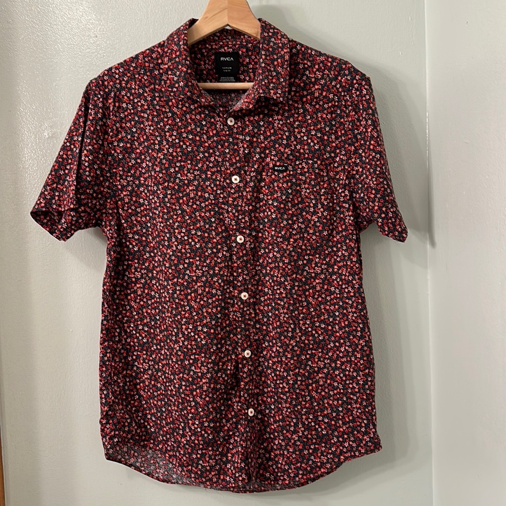 RVCA Floral Button Up